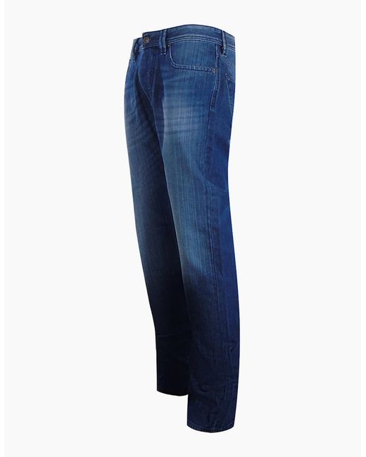 DIESEL Blue Larkee-X Dark Denim Pants for men