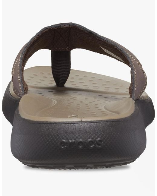 CROCSTM Brown 209332-206 Yukon Vista Ii Lr Flip-Flops Espresso for men