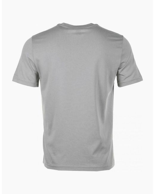 Moose Knuckles Gray Raydaze Graphic Logo Industry T-Shirt for men