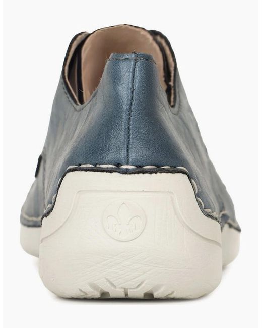 Rieker Blue Content Shoes
