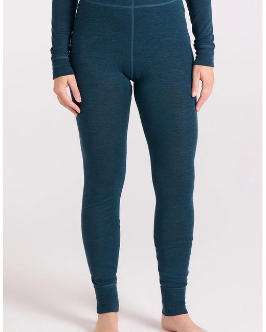 Mountain Warehouse Blue Ladies Merino Ii Thermal Bottoms