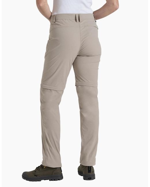 Craghoppers Gray Ladies Pro Iii Nosilife Convertible Trousers