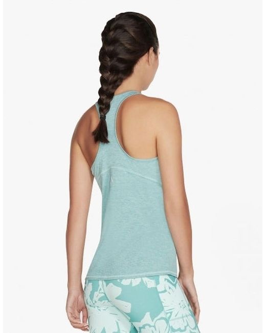 Skechers Blue W1Tt135/Turq Diamond Blissful Knit Tank