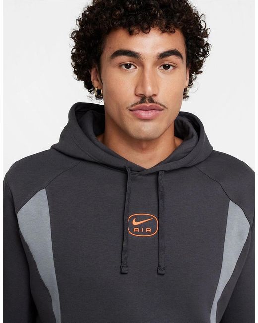 Nike Blue Nsw Sw Air Po Hoody Flc Bb for men