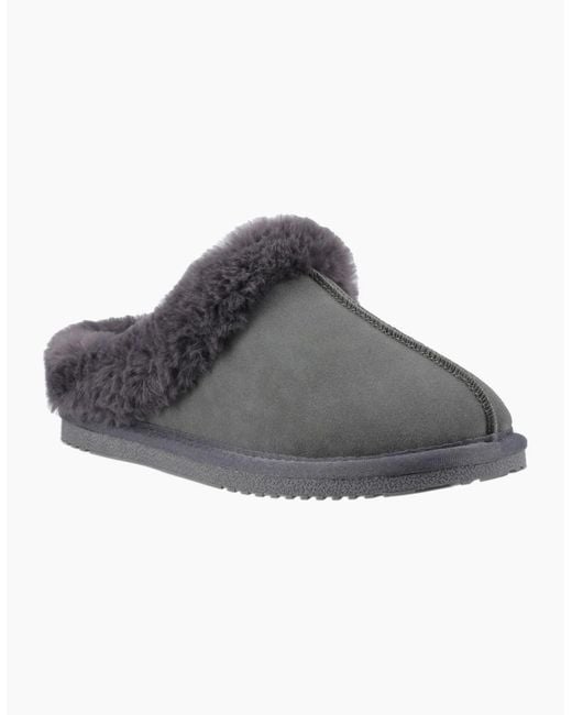 Hush Puppies Gray Amara Slippers