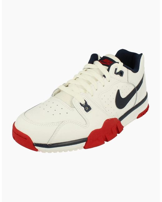 Nike White Cross Trainer Low Trainers Cq9182 101 for men
