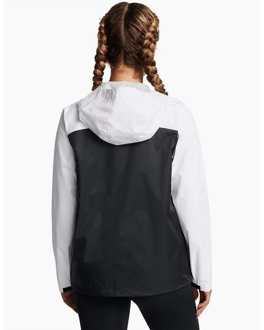 Under Armour Black Armour Cloudstrike Colorblock Jkt Running Jacket