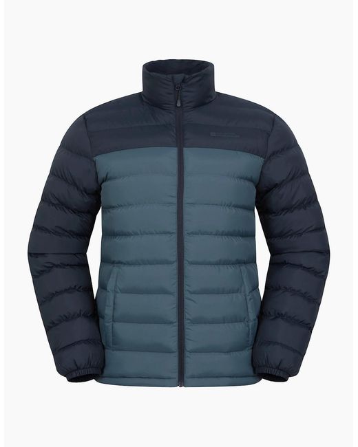 Mountain Warehouse Blue Vista Padded Jacket for men