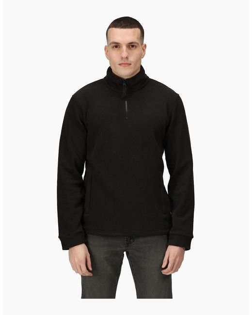 Regatta Blue Thor Overhead Anti-Pill Fleece Top for men