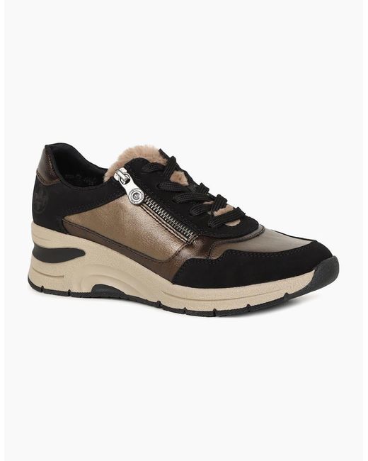 Rieker Black Seattle Trainers