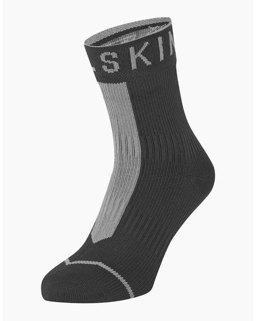 SealSkinz Black Dunton Waterproof Socks