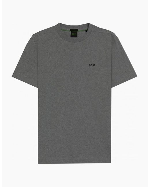 Boss Gray Dark Regular Fit T-Shirt for men