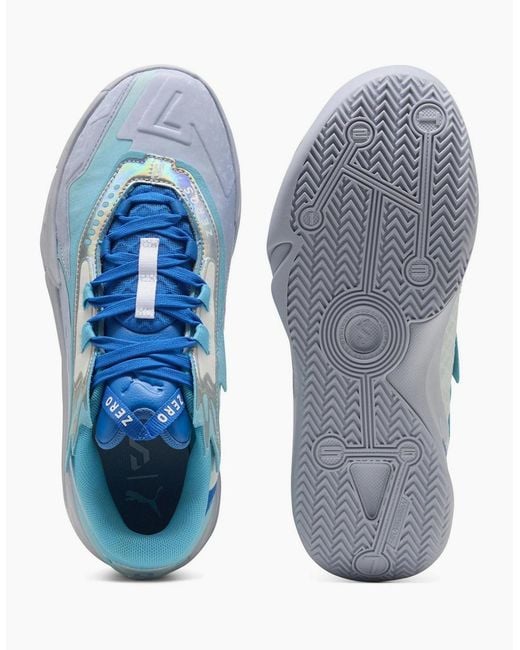 PUMA Blue Scoot Zeros Ii Crystal Basketball Trainers for men