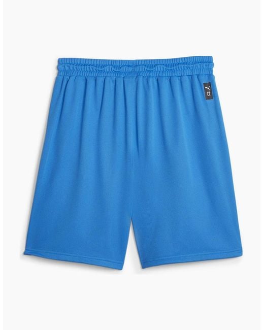 PUMA Blue Hoops Team Practice Basketball Shorts for men