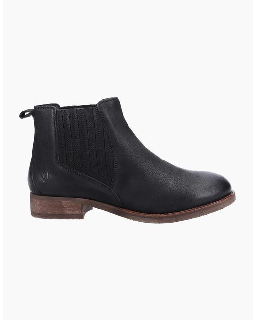 Hush Puppies Black Edith Boots