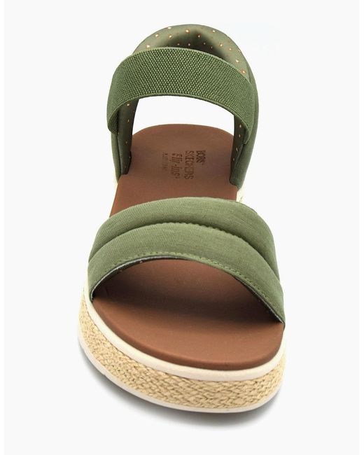 Skechers Green 114413 Bobs Sun Ray Ladies Sandal