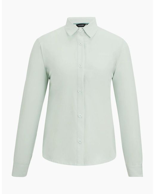 Regatta Blue Ladies Travel Light Anti-Insect Long-Sleeved Shirt