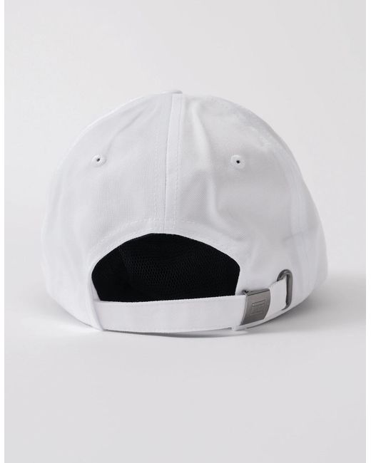 Tommy Hilfiger White Classic Baseball Cap for men