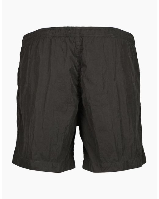 C P Company Gray Chrome-R Boxer Swim Shorts for men