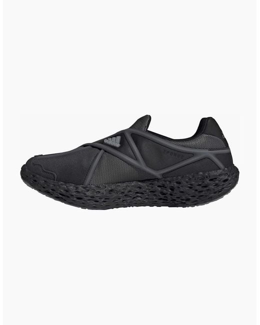 Adidas Black Zponge Flux Low Top Sneakers for men