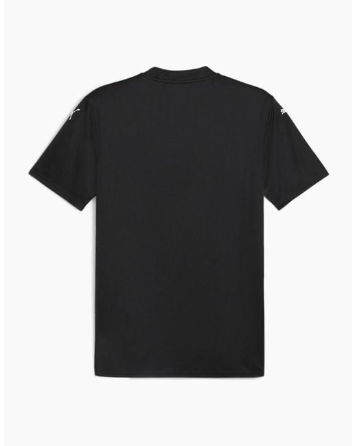 PUMA Black Teamglory Jersey T-Shirt for men