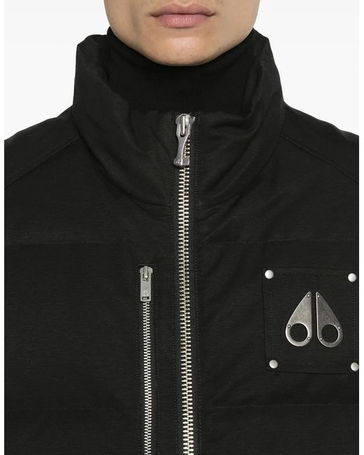 Moose Knuckles Black Westmount Gilet for men