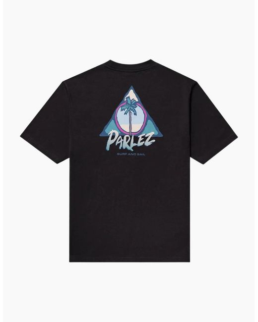 Parlez Black Swish T-Shirt for men