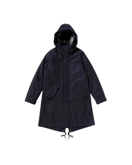 Fred Perry Hooded Zip-In Liner Parka 2 in Blue | Lyst UK
