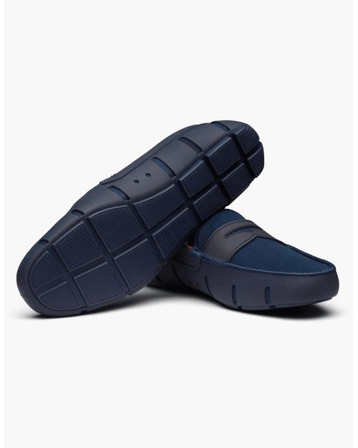Swims Blue Penny Loafer for men