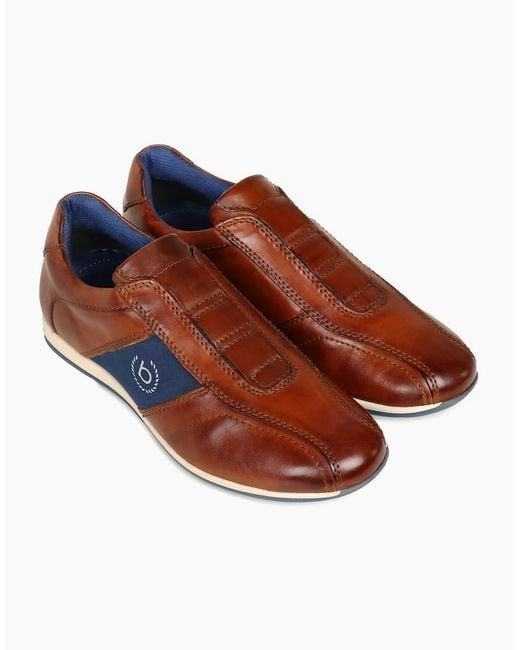 Bugatti Brown Thompson Trainers for men