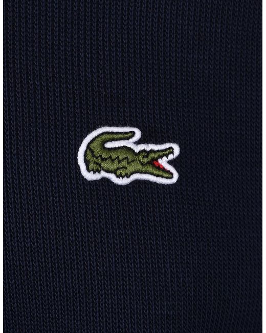 Lacoste Blue Half Zip Sweatshirt for men