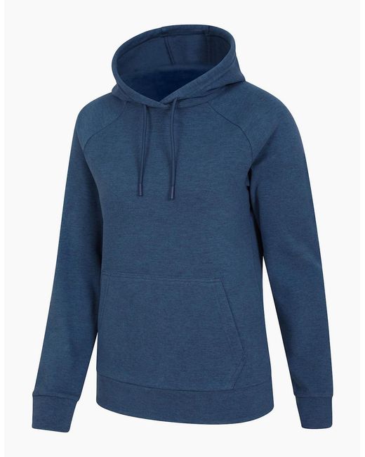 Mountain Warehouse Blue Ladies Strath Soft Touch Hoodie