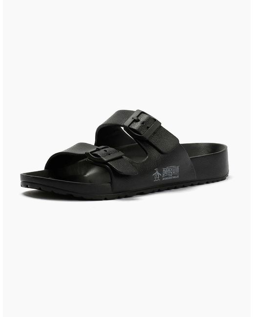 Original Penguin Blue Penguin Eden Sandals for men