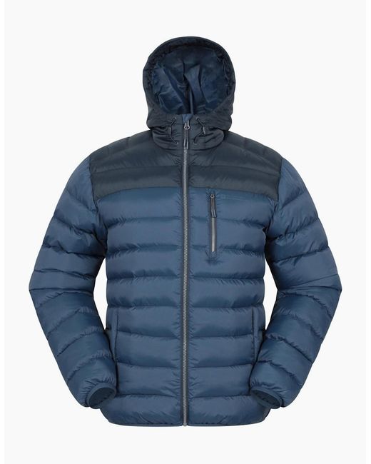 Mountain Warehouse Blue Link Padded Jacket for men