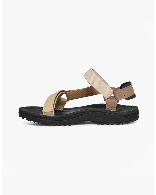 Teva Black Winsted Hiking & Trail Sandals Neutral Multi