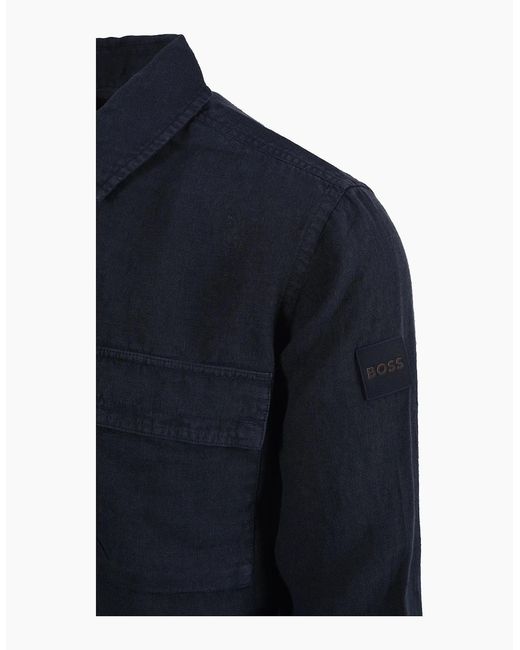 Boss Blue Boss Boss Locky Shirt Dark for men
