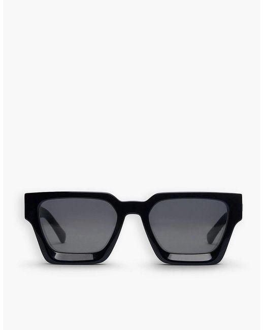 Represent Black California Uv Protection Square Sunglasses for men