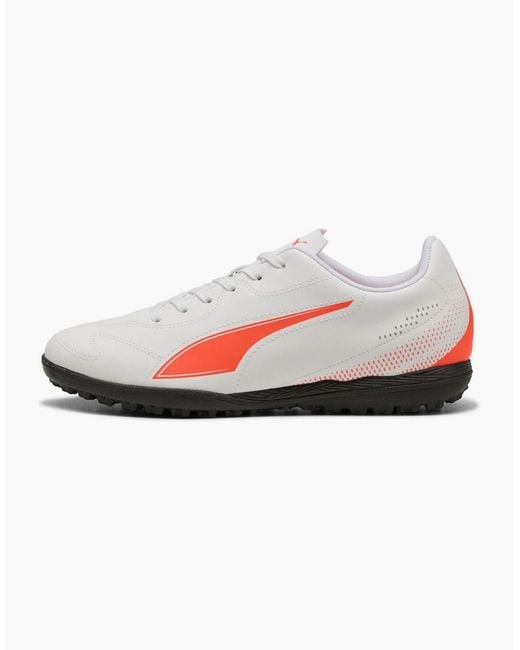 PUMA White Vitoria Ii Tt Astro Turf Football Boots for men