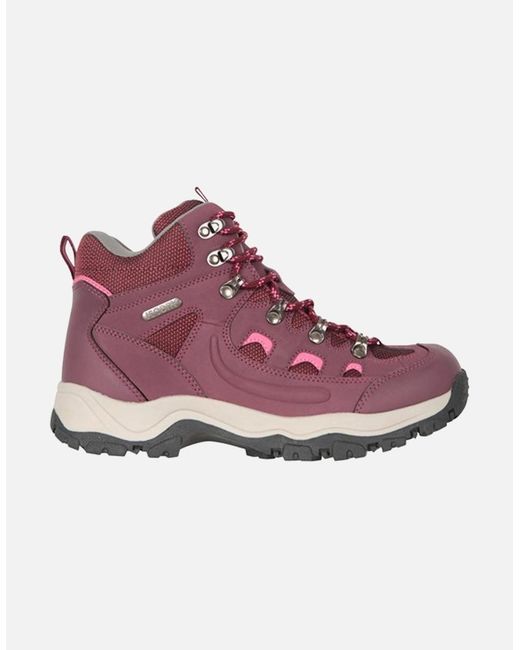 Mountain Warehouse Purple Ladies Adventurer Waterproof Walking Boots