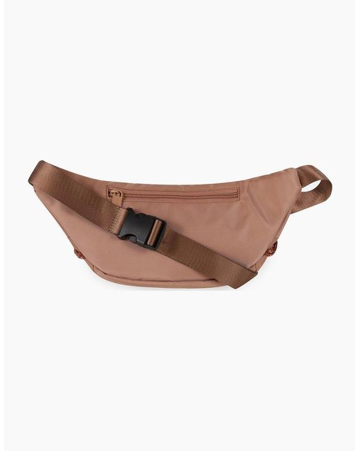 Spiral Brown Arlo Crescent Shaped Fanny Pack