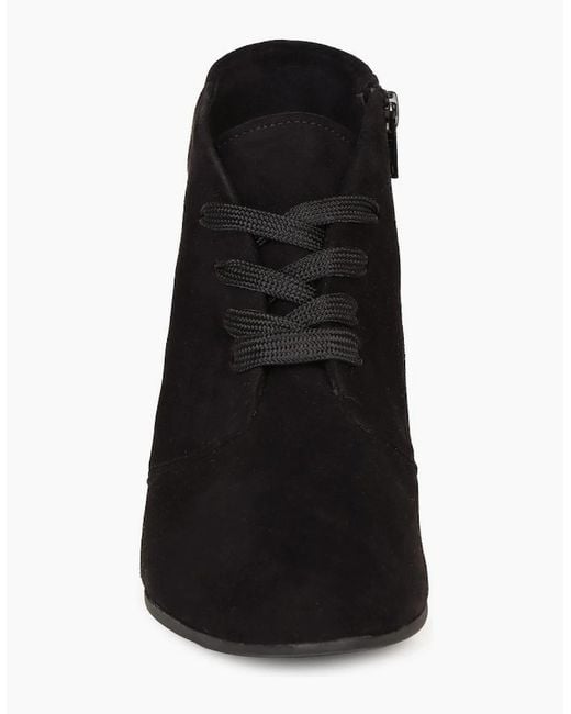 Gabor Black Tiff Ankle Boots