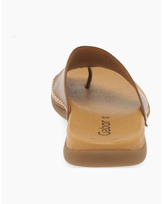 Gabor Brown Lanzarote Sandals