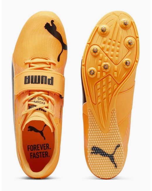 PUMA Metallic Evospeed Long Jump 11 Ult Track Running Spikes for men