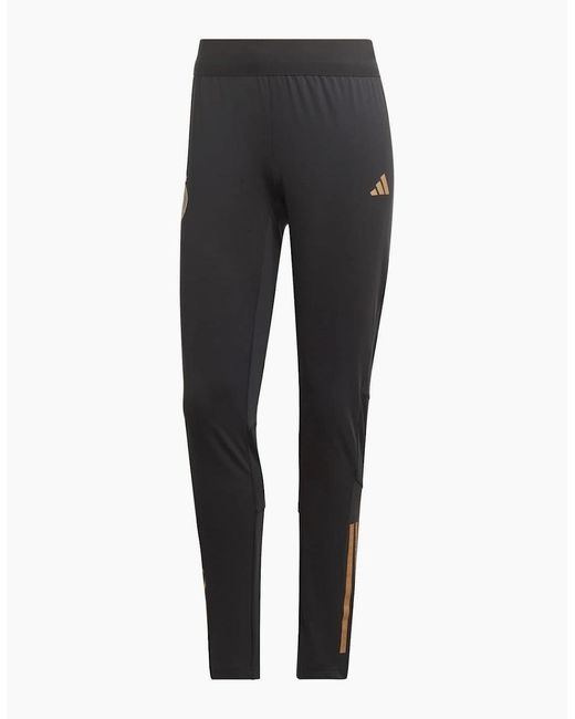 Adidas Black Dfb Pro Three Stripes Slim Track Pants