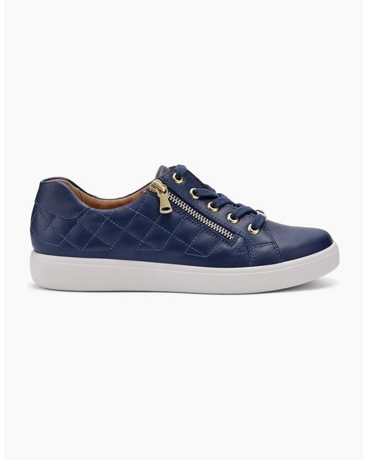 Hotter Blue Wonder Wide Trainers