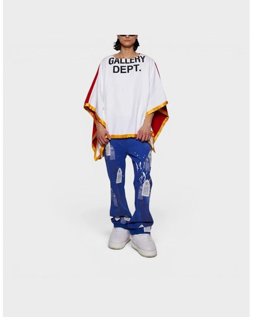 GALLERY DEPT. White Boxing Towel Poncho for men