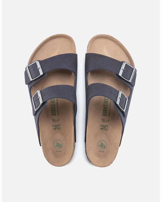 Birkenstock Arizona Blue Vegan Micro Fibre Sandals for men
