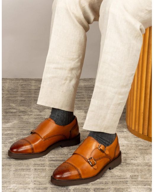 Oswin Hyde Brown Shelby Tan for men