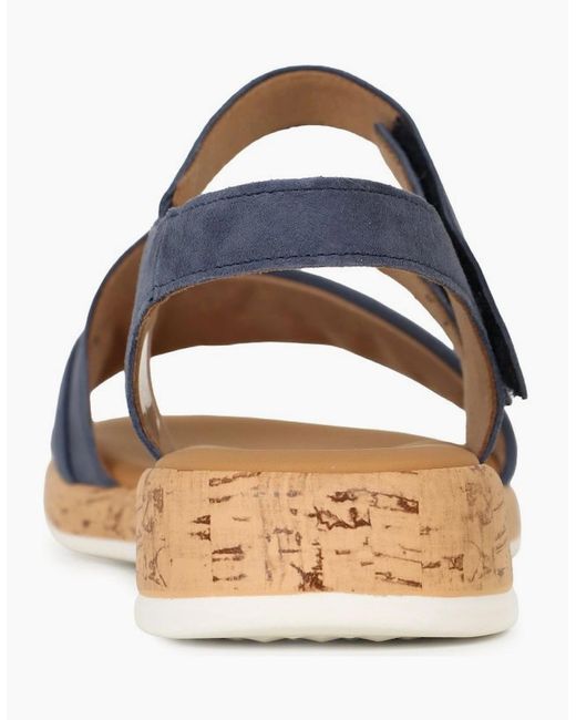 Gabor Blue Oporto Sandals