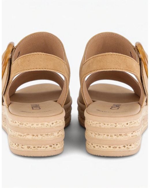 Gabor White Andre Ankle Strap Sandals